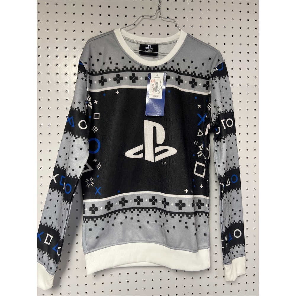 PLAYSTATION CHRISTMAS SWEATER PS3 PS4 PS5 SONY‎ Small